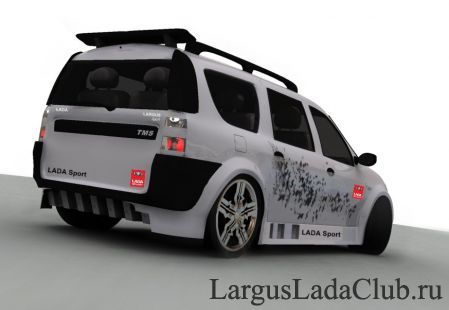 LADA Sport LARGUS  TMS-Sport  LADA-Motorsport-Technologies