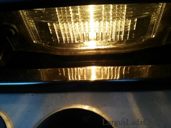 Замена лампы подсветки номерного знака лада ларгус - Автомобильный журнал - New Lada