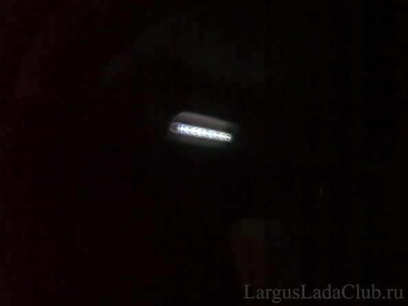 подсветка салона ларгус